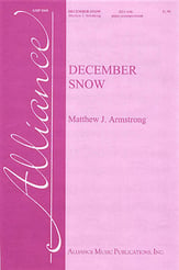 December Snow SSA choral sheet music cover